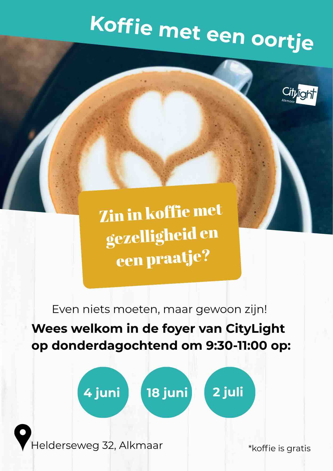 Koffie met een Oortje